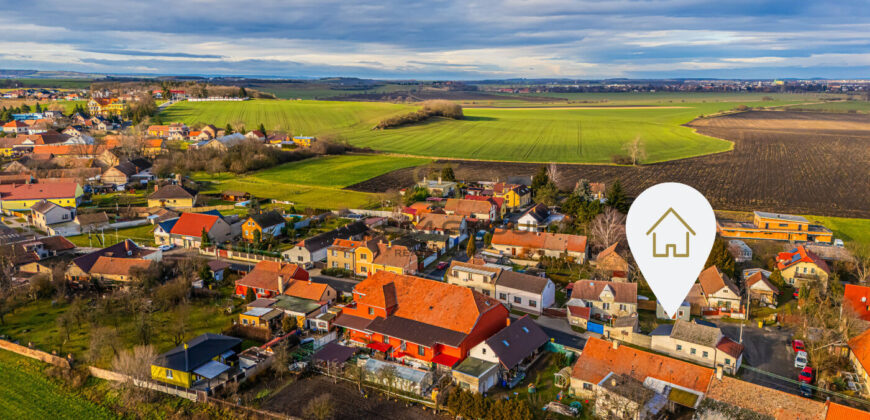 Prodej RD, 3+1. Po úpravách. Možnost půdní vestavby. Výborná dopravní dostupnost. Cerhenice.